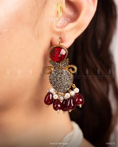 Designer's Crafted Jashan e Ishq Choker Set with Tika